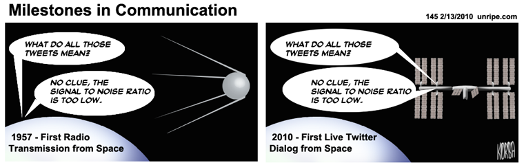 Cartoon 145 Space Station Tweets